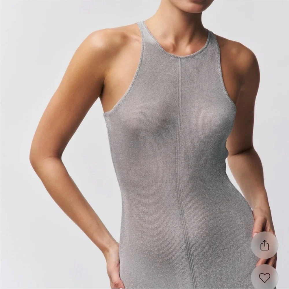 Danielle Guizio Silver Odette Maxi Dress - Picture 2 of 4